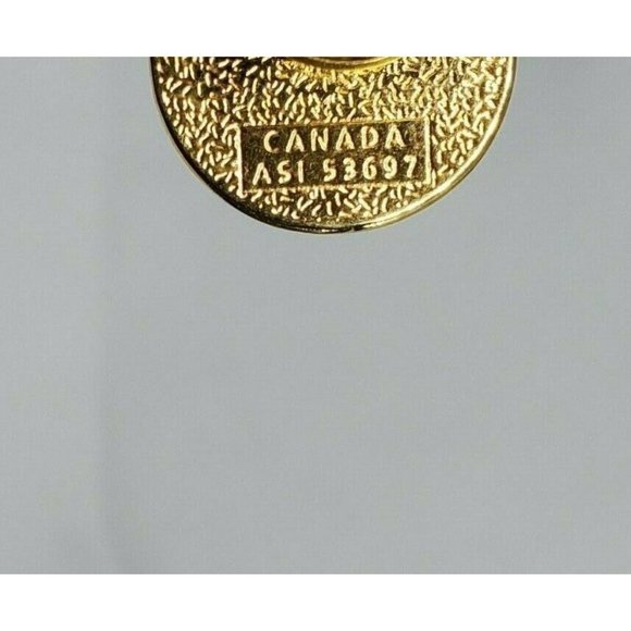 Vintage 1999 Food And Friends Red Canada ASI 53697 Lapel Hat Button Pin - Picture 6 of 10